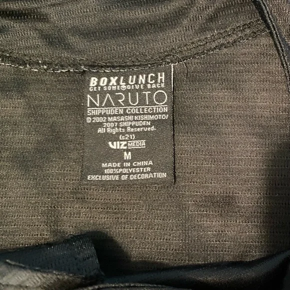 Naruto Shippuden Akatsuki Baseball Jersey - BoxLunch Exclusive Men's Medium - Picture 3 of 5